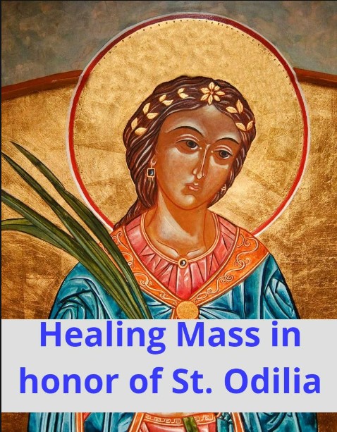 Healing Mass in honor of St. Odilia—Onamia